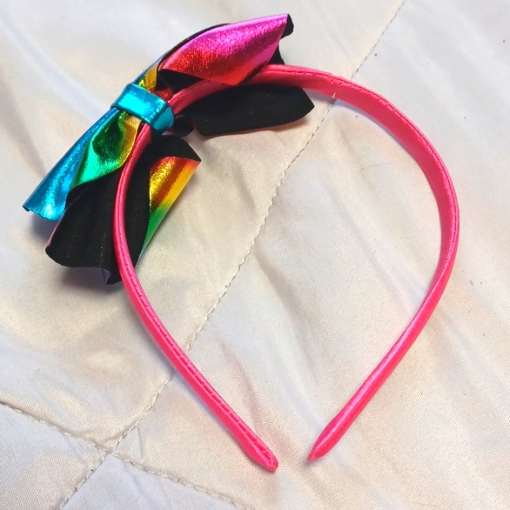 Rainbow Metallic Headband
